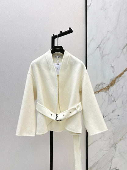 CD NEW Double-faced wool coat