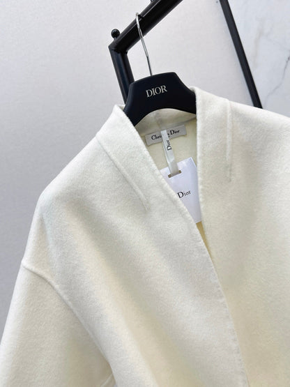 CD NEW Double-faced wool coat