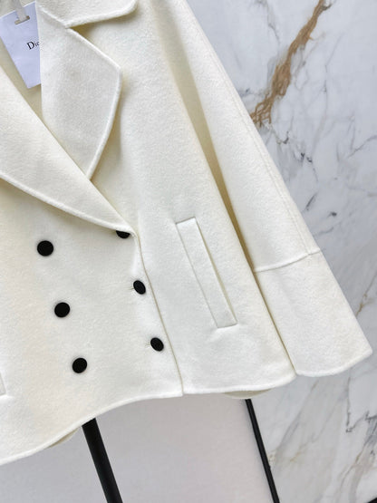 CD NEW Double-faced wool coat