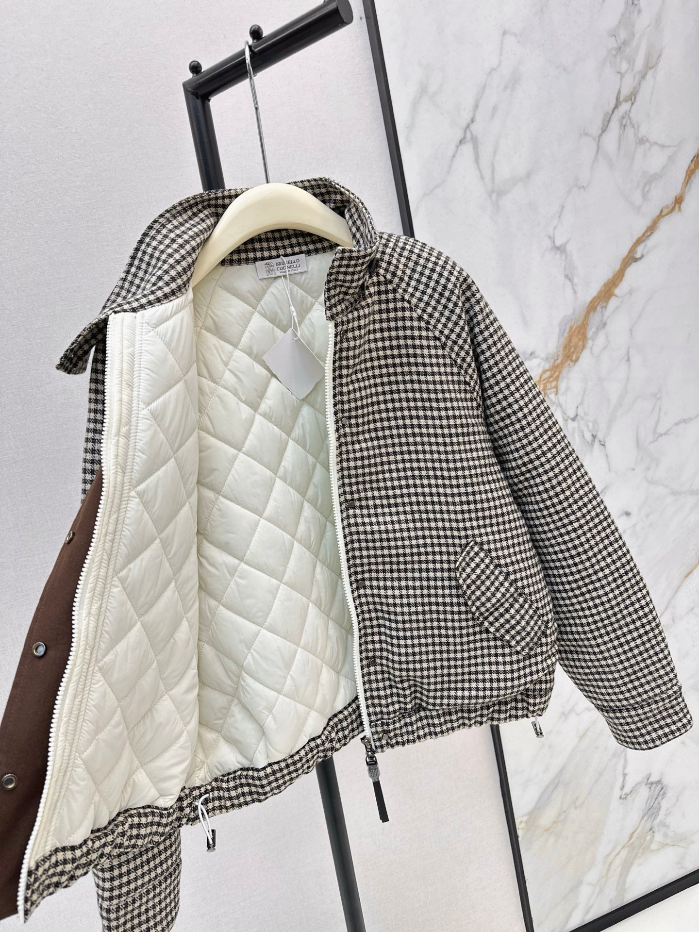 Brun NEW plaid jacket