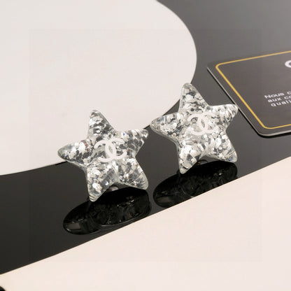 Chan New star earrings