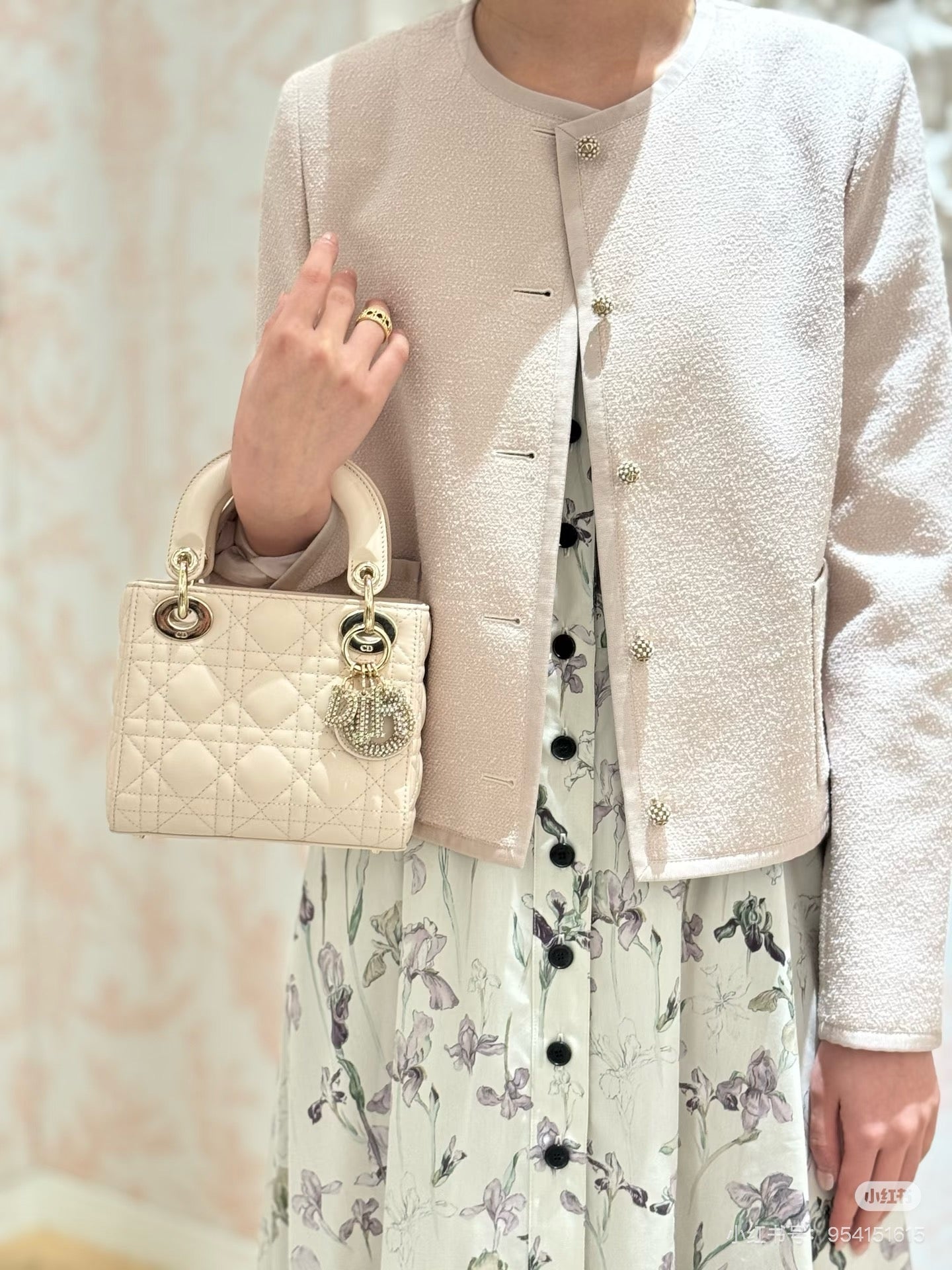 CD NEW printed dress