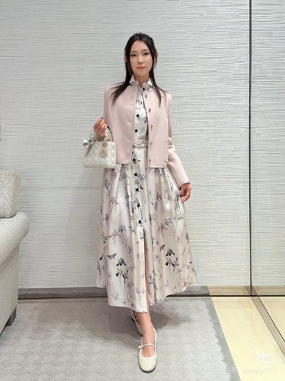 CD NEW printed dress