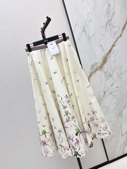 CD NEW printed skirt