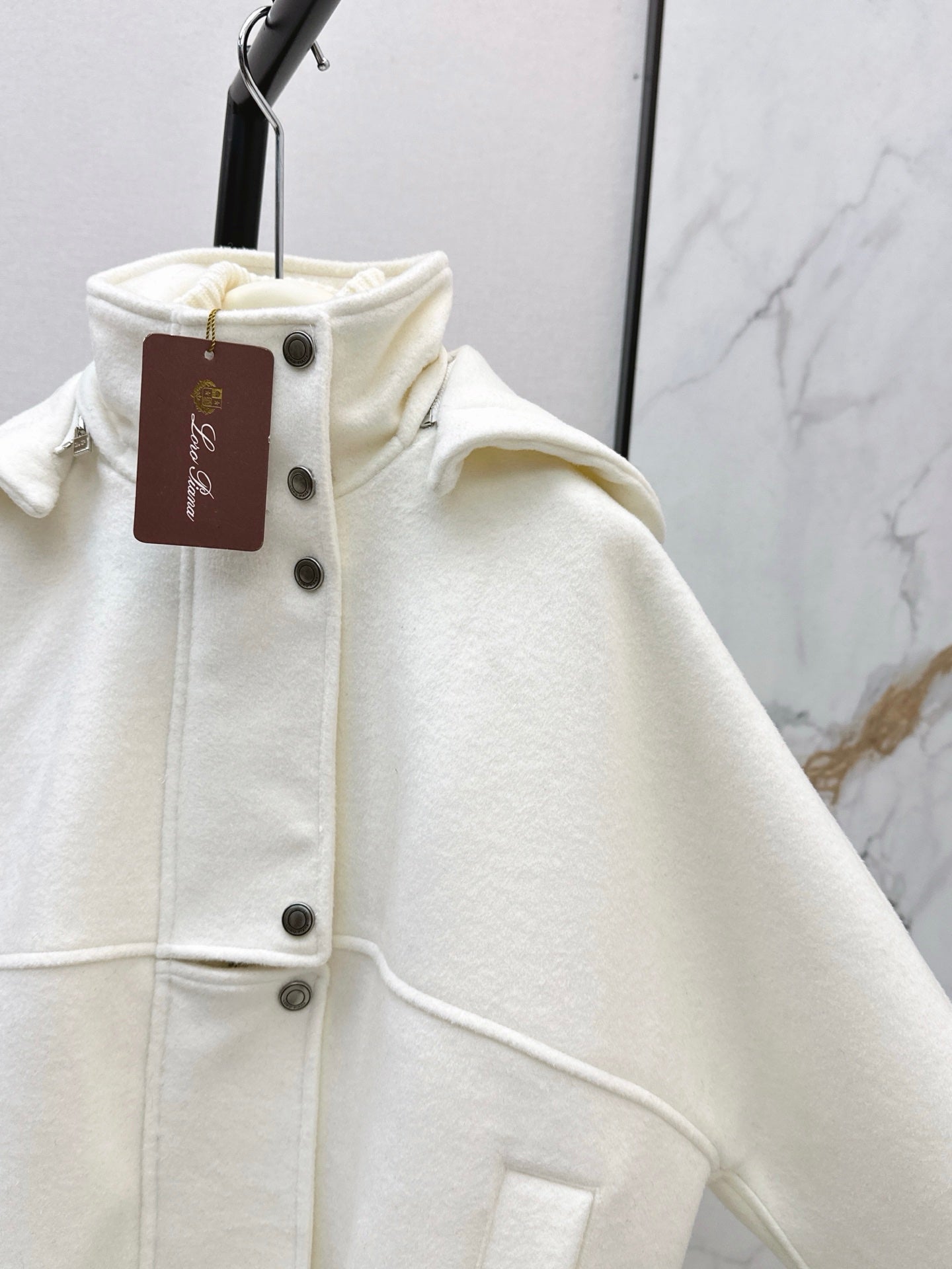 Loro NEW Hooded  woolen coat