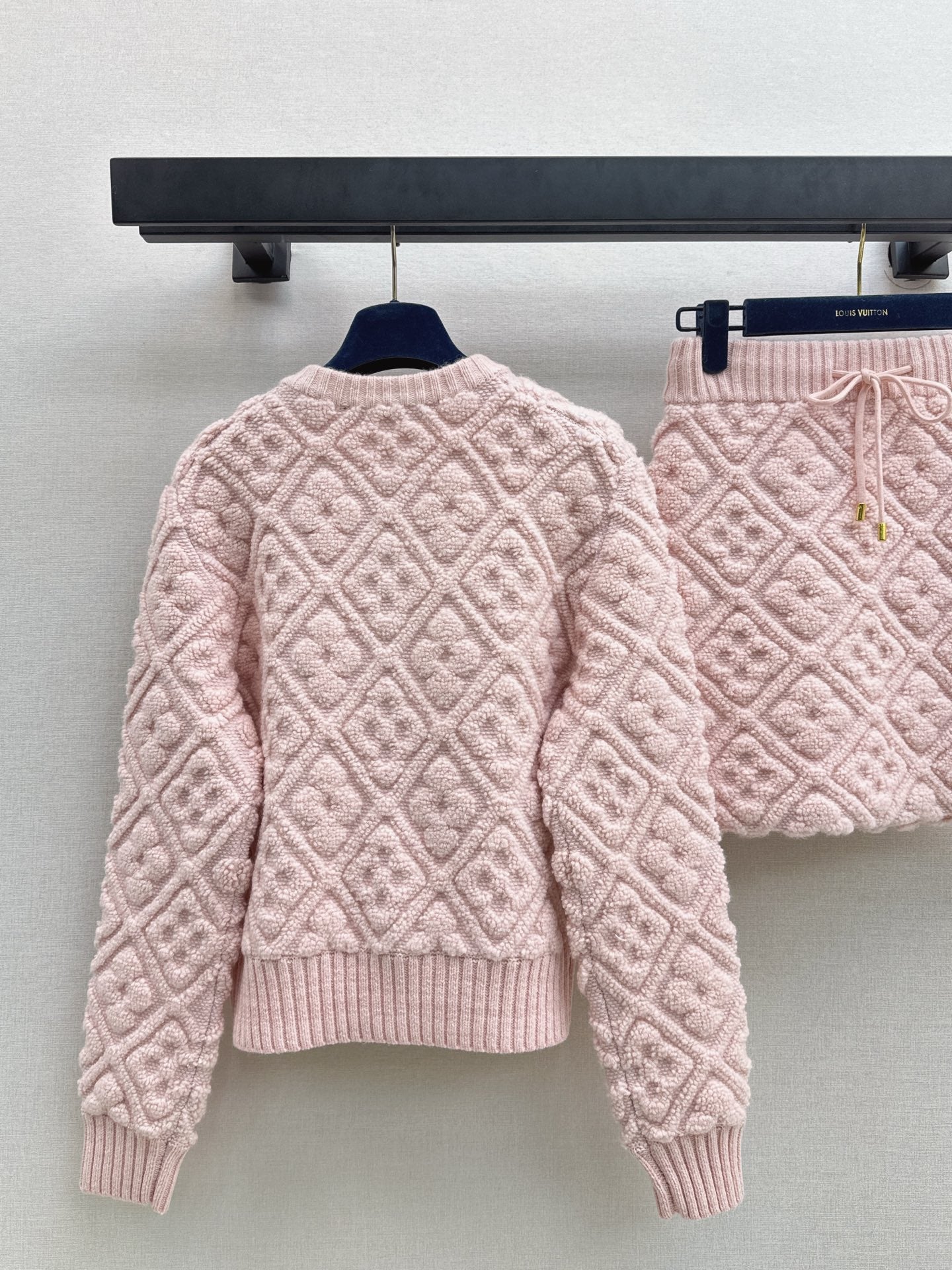 Louis NEW Cashmere cardigan and skirt set