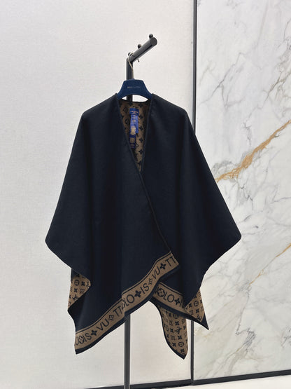 Louis NEW Wool shawl cape