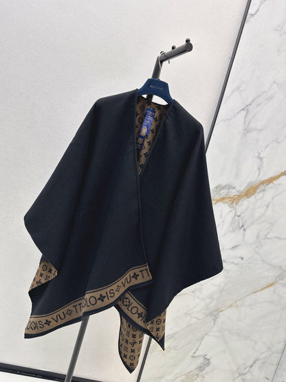 Louis NEW Wool shawl cape