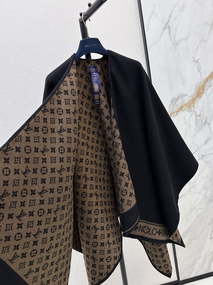 Louis NEW Wool shawl cape