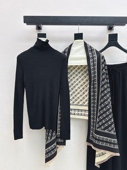 Ce1i NEW Knitted three-piece set