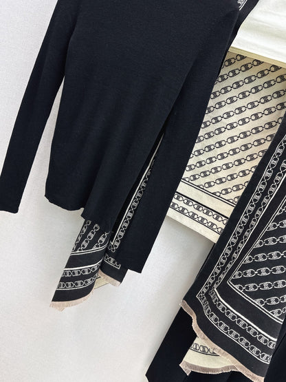 Ce1i NEW Knitted three-piece set