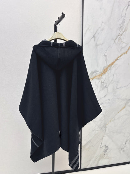 Bur NEW wool shawl cape