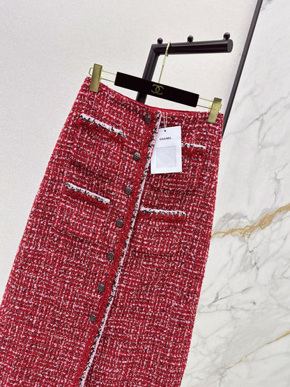 Chan NEW woven skirt