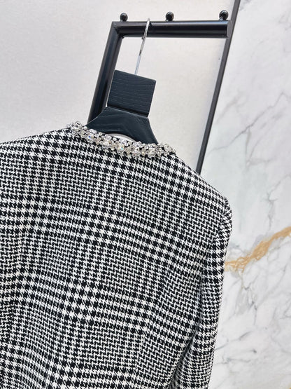 Sp NEW houndstooth coat