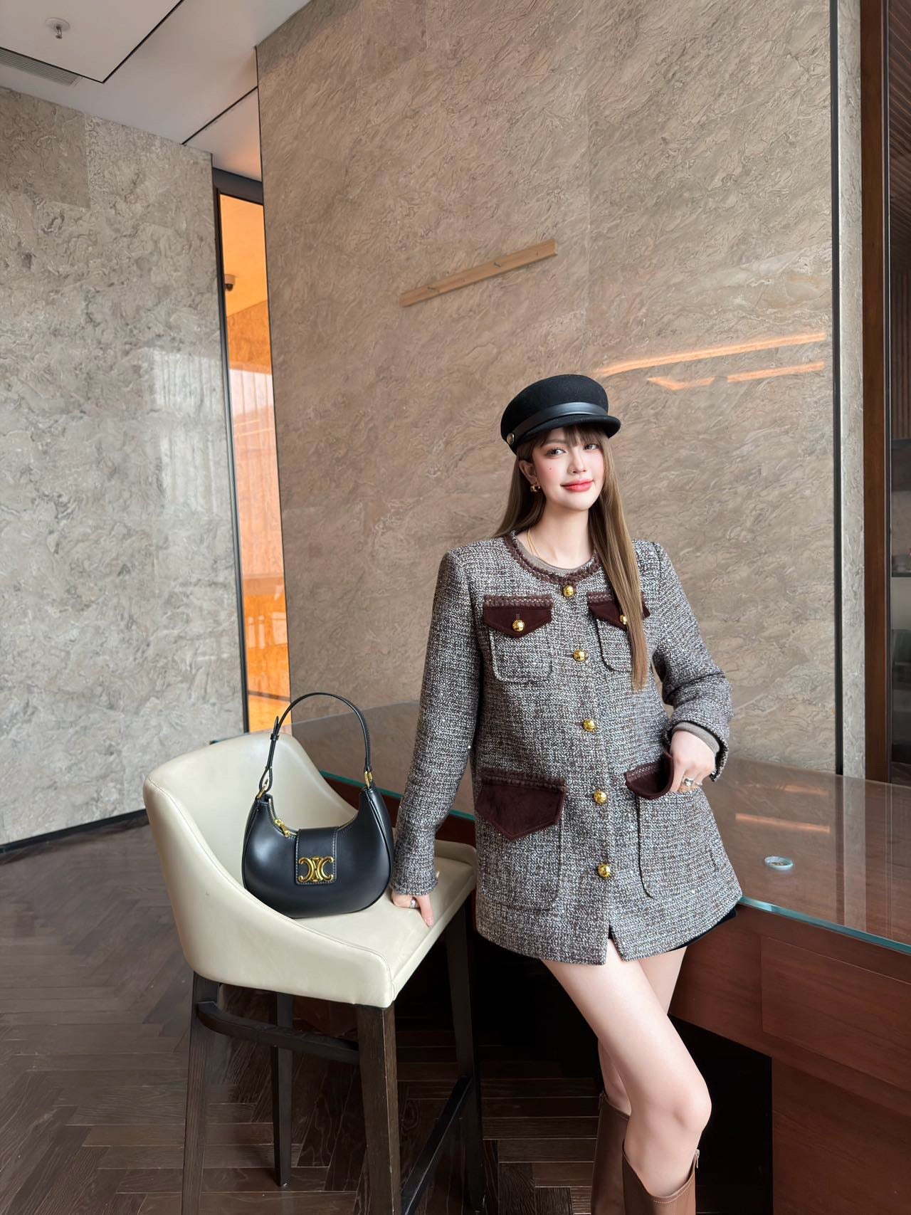 Ce1i NEW Suede jacket