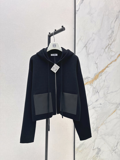 Loe NEW Zipper wool cardigan