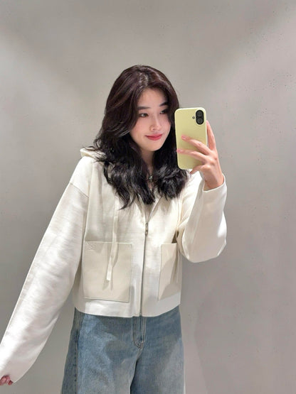 Loe NEW Zipper wool cardigan