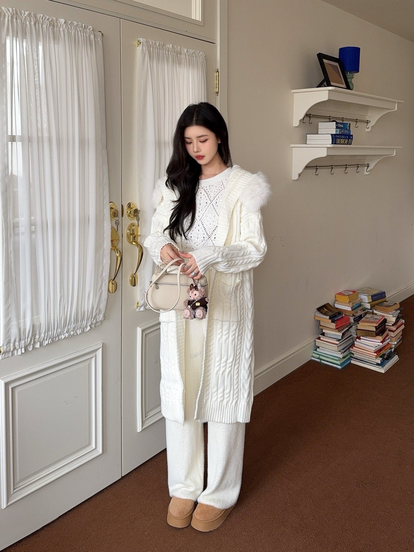 Fend NEW Knitted long coat