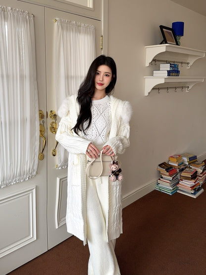 Fend NEW Knitted long coat