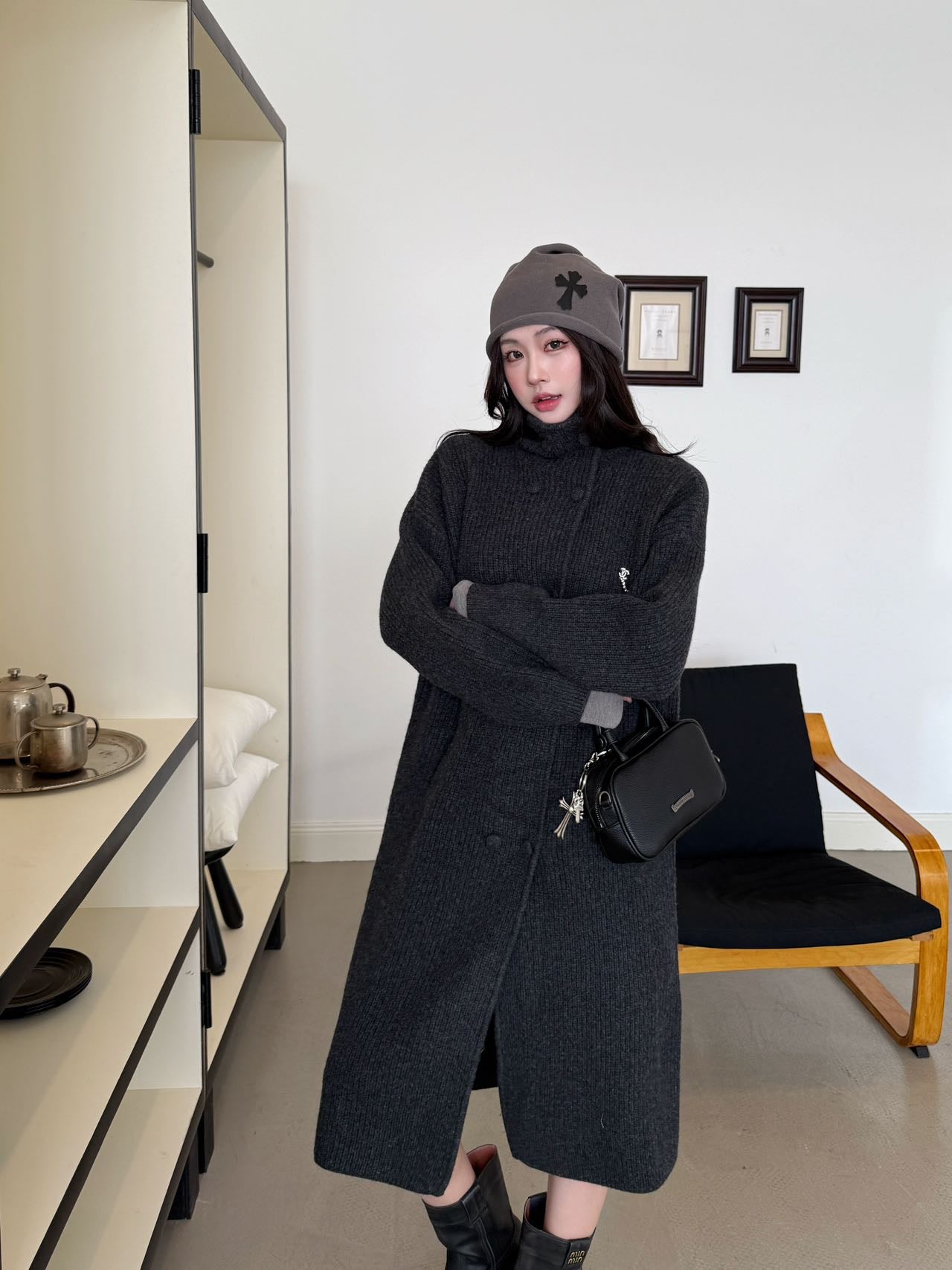 Chan NEW knitted overcoats