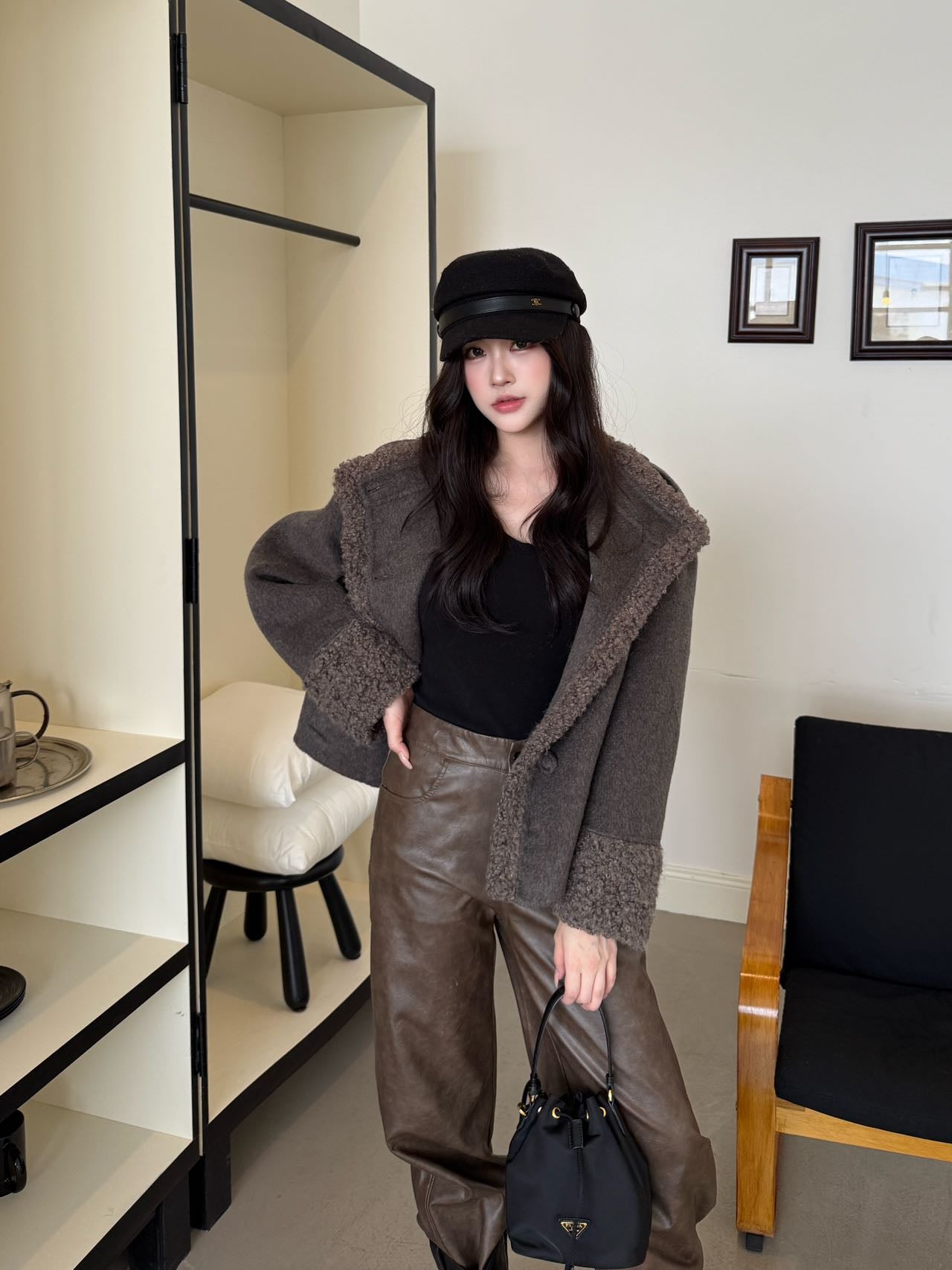 Loro NEW camel hair coat