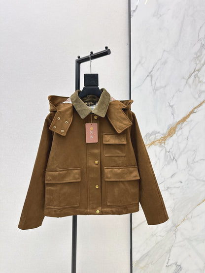 Loro NEW Hooded trench coat