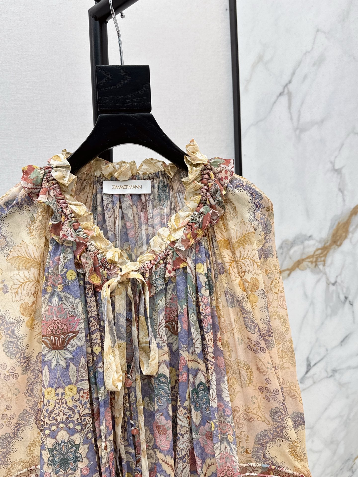 Zimm NEW Printed silk shirt