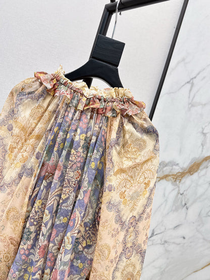 Zimm NEW Printed silk shirt