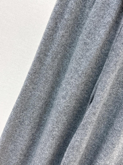 CD NEW Cashmere wide-leg pants