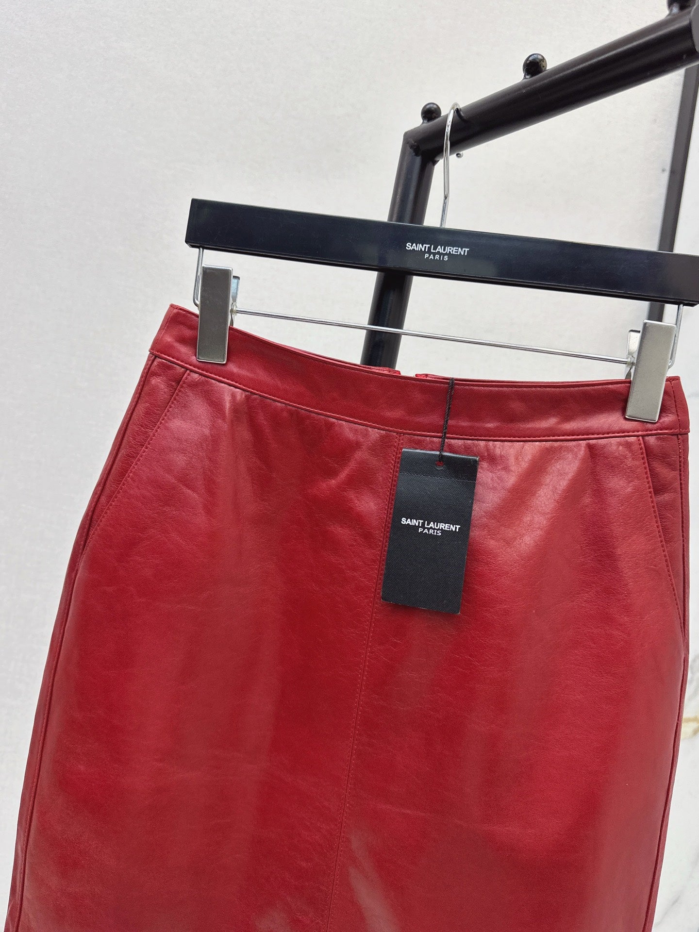 Sanit NEW Lambskin skirt