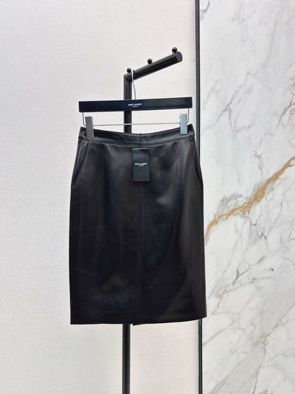 Sanit NEW Lambskin skirt