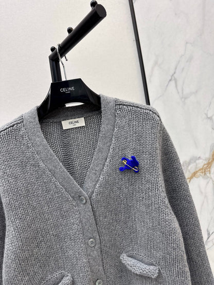 Ce1i NEW Cashmere cardigan