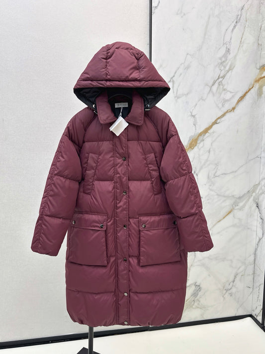 Brune NEW Hooded down jacket