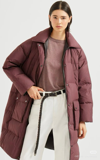 Brune NEW Hooded down jacket