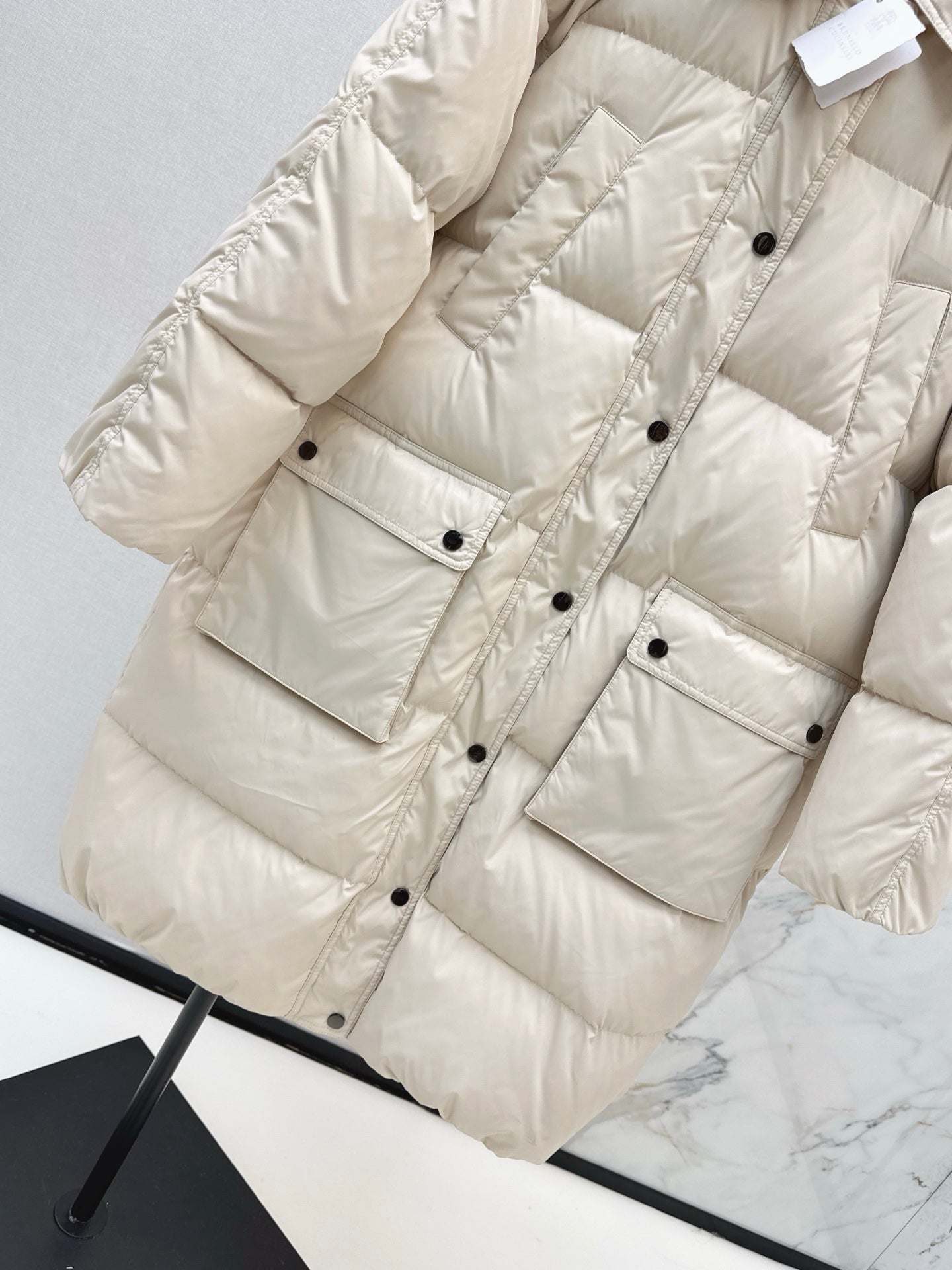 Brune NEW Hooded down jacket