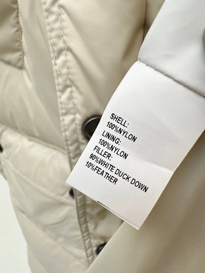 Brune NEW Hooded down jacket