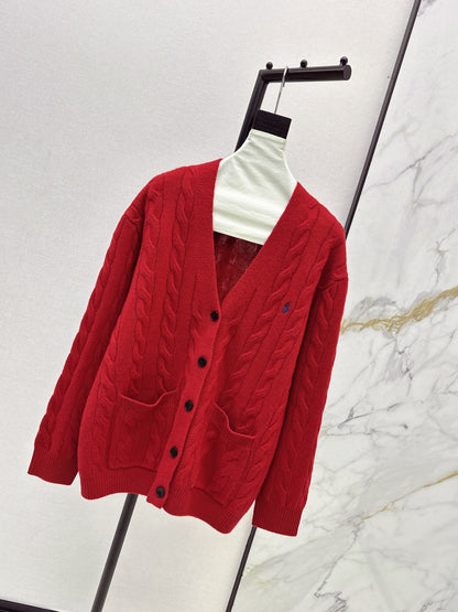 Ral NEW Loose V-neck cardigan