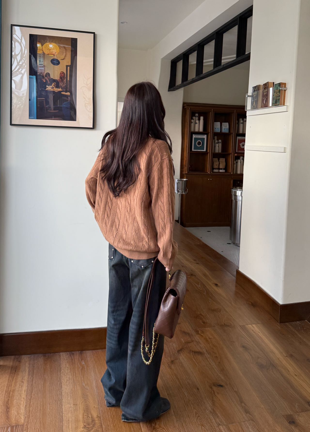 Ral NEW Loose V-neck cardigan