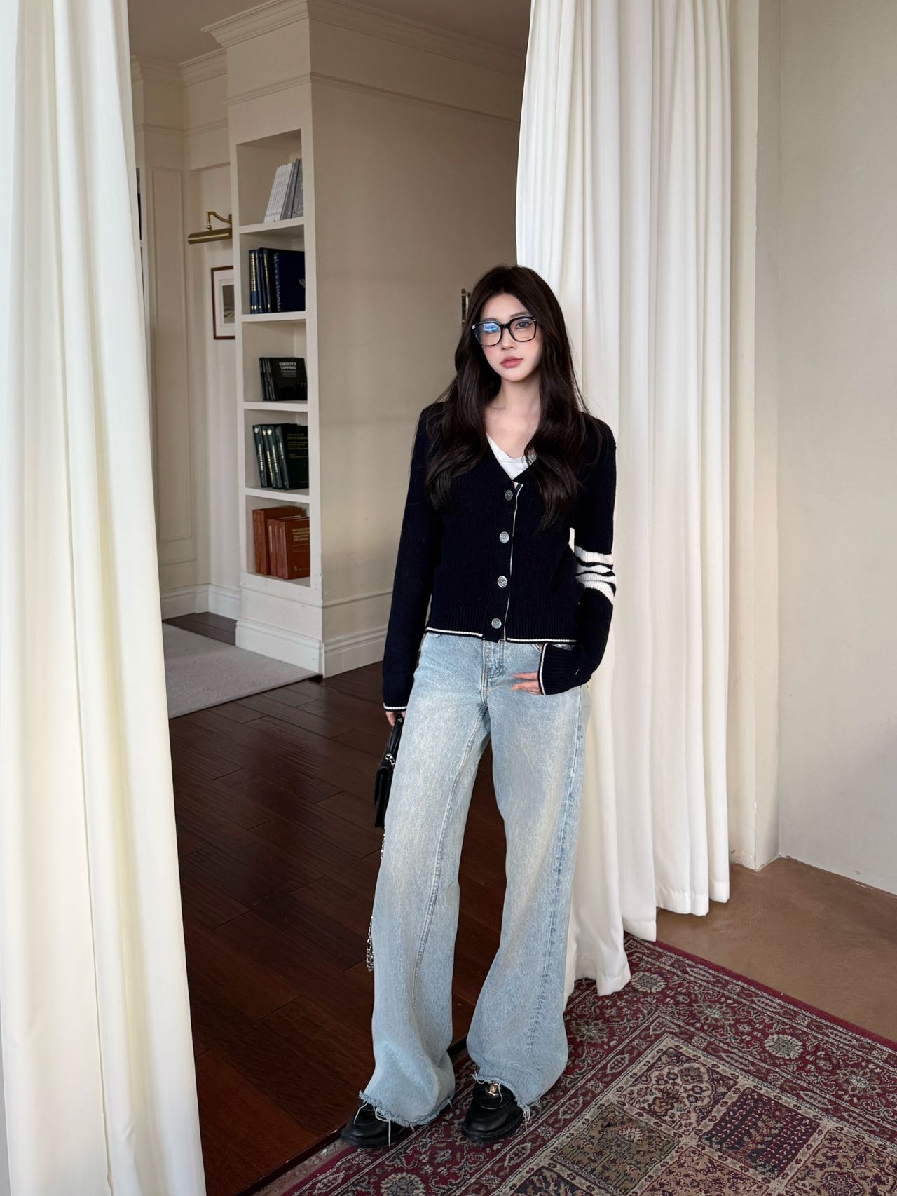 Thom NEW V-neck wool cardigan