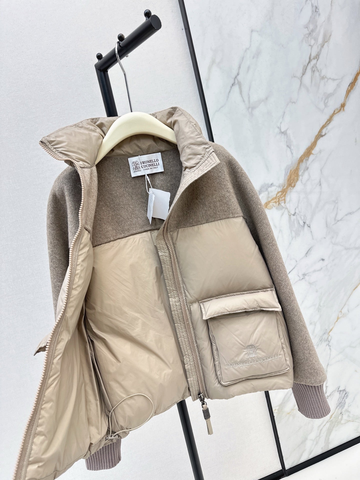 Brune NEW Short down jacket