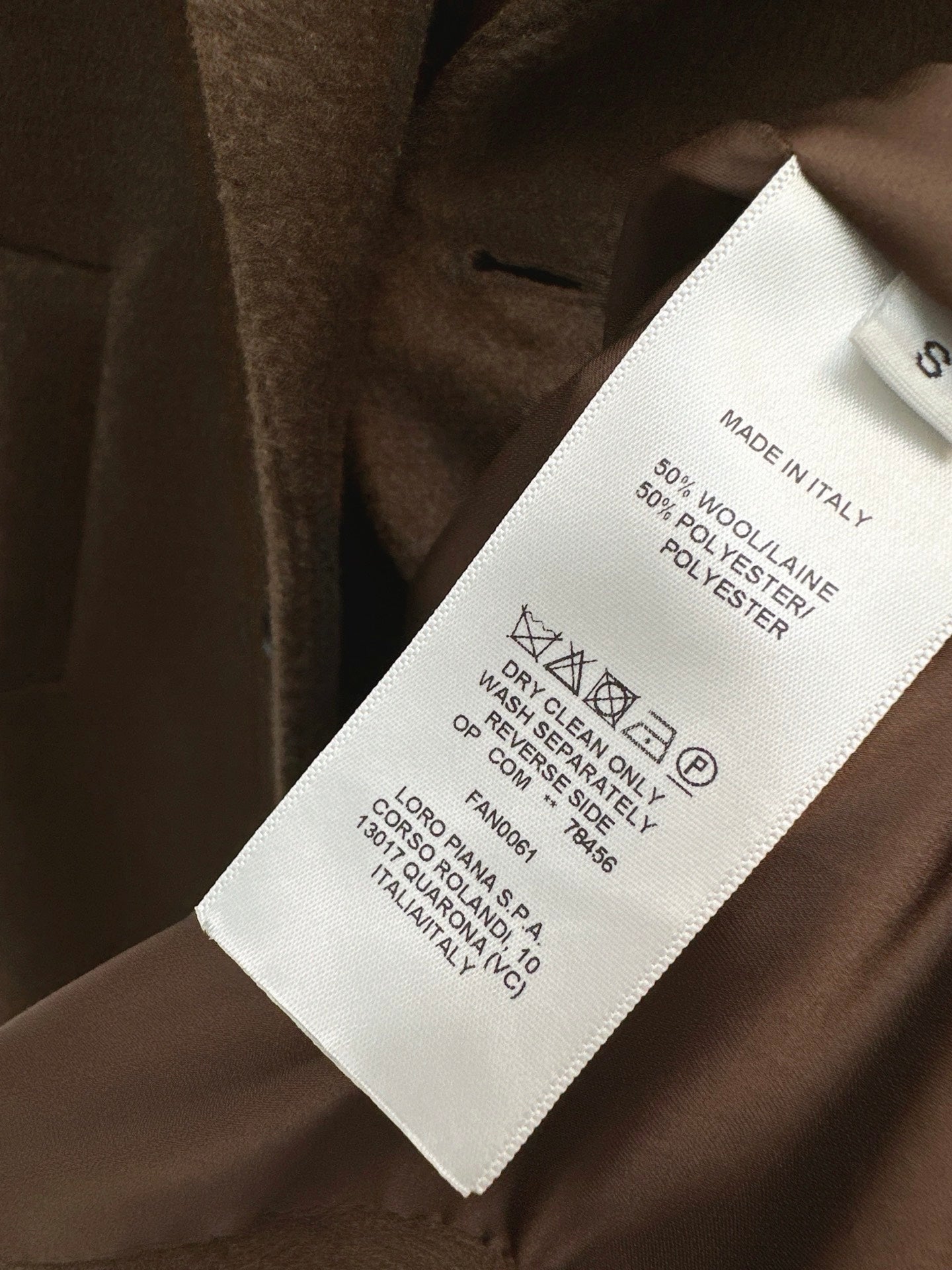 Loro NEW Woolen overcoats