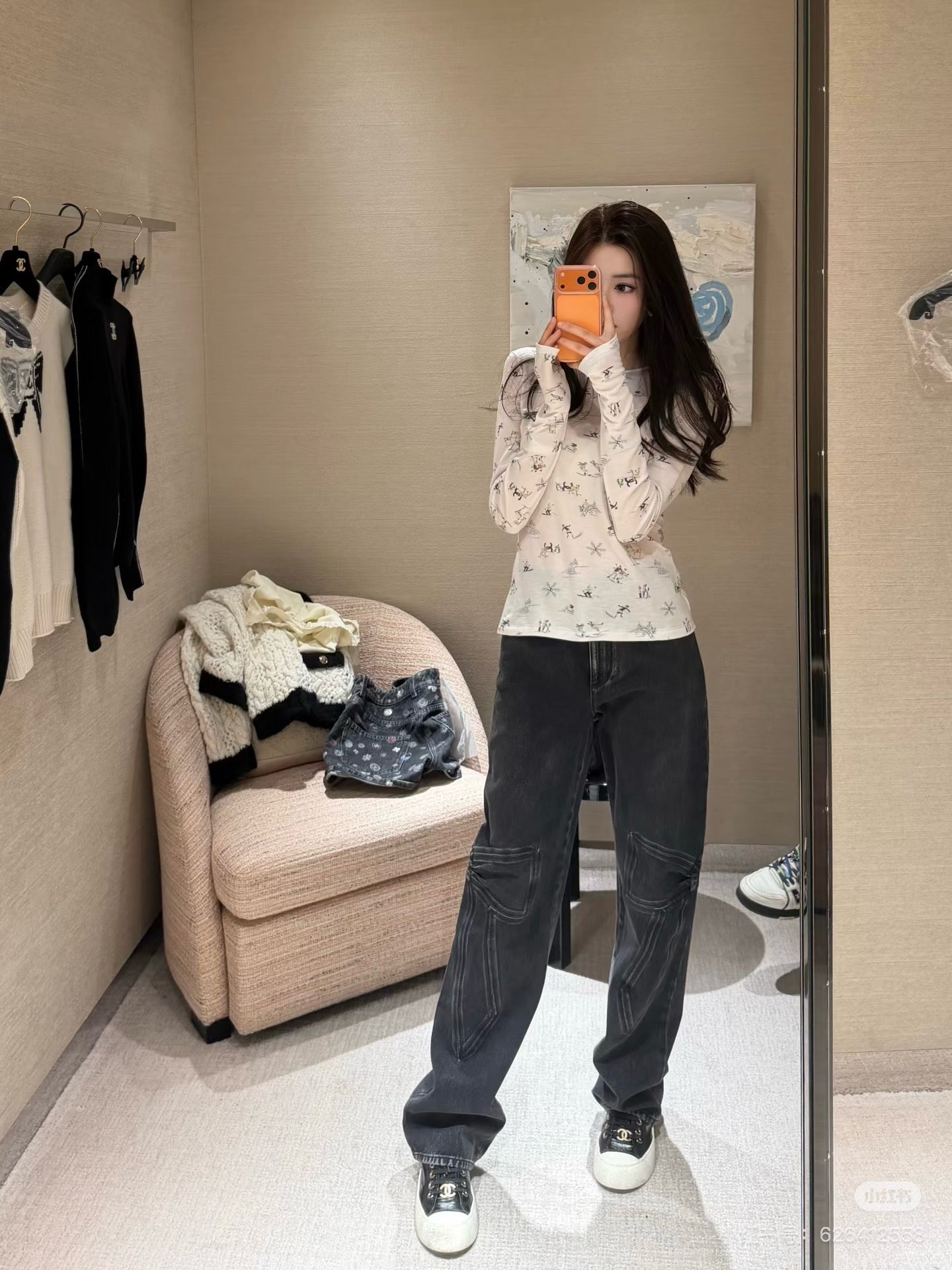 Chan NEW Workwear-style jeans