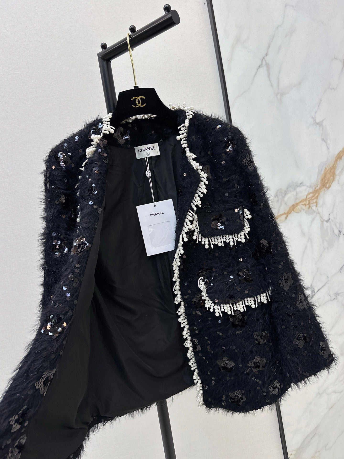 chan NEW woven jacket