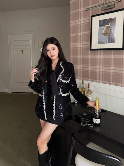 chan NEW woven jacket