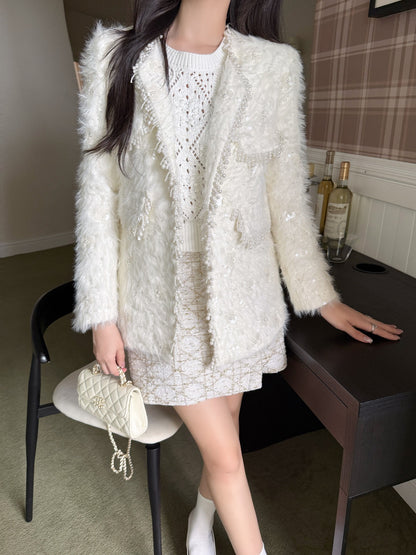 chan NEW woven jacket