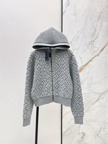 Louis NEW wool hooded jacket