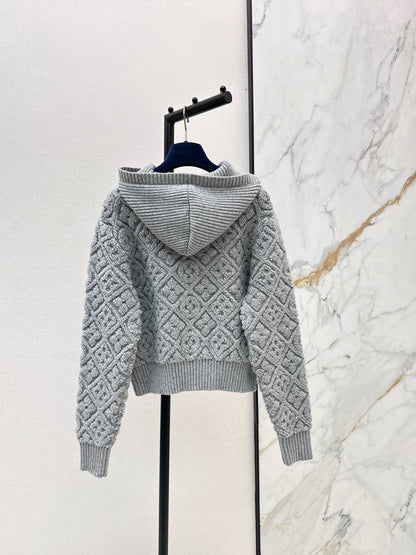 Louis NEW wool hooded jacket