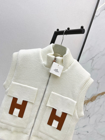 Herm NEW wool knitted vest