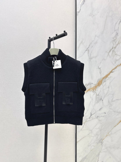 Herm NEW wool knitted vest