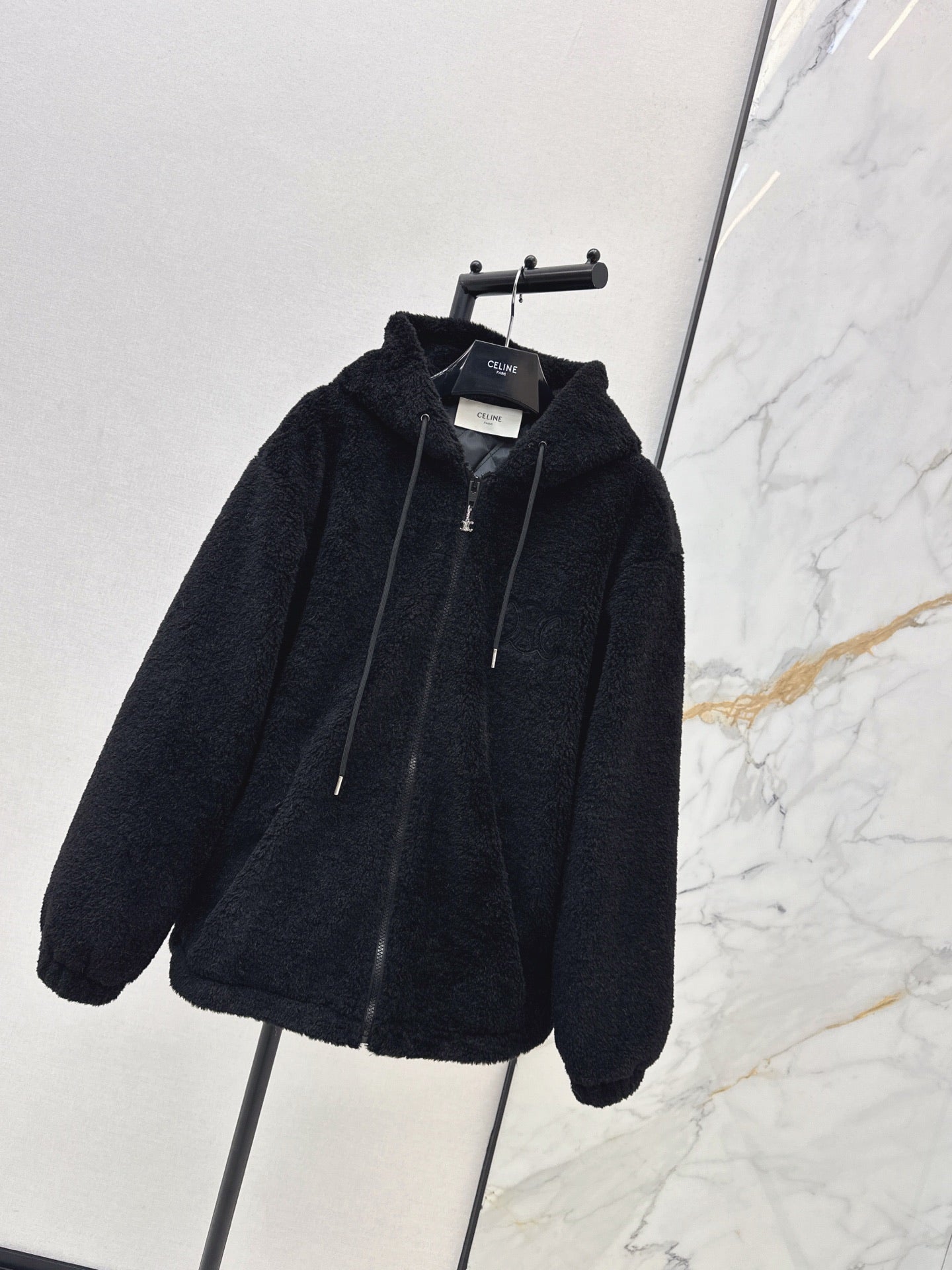 Ce1i NEW Hooded fleece jacket